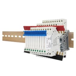 10pcs Rail Relay 5V 12V 24V Slim Relay Module 41F 6A 41F-5-ZS 41F-12-ZS 41F-24-ZS 30VDC(10PCS 5V)