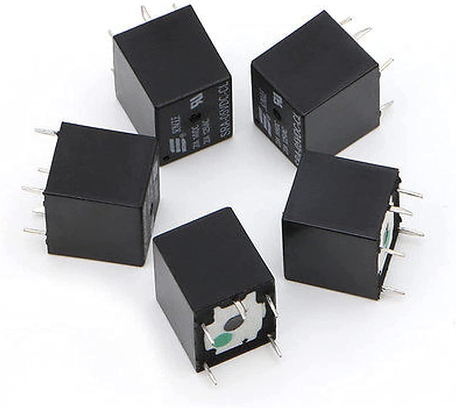 Relay 5Pcs SRA-05VDC-CL SRA-12VDC-CL SRA-24VDC-CL DC5V 20A 5 Pins PCB General Purpose 5V 12V 24V