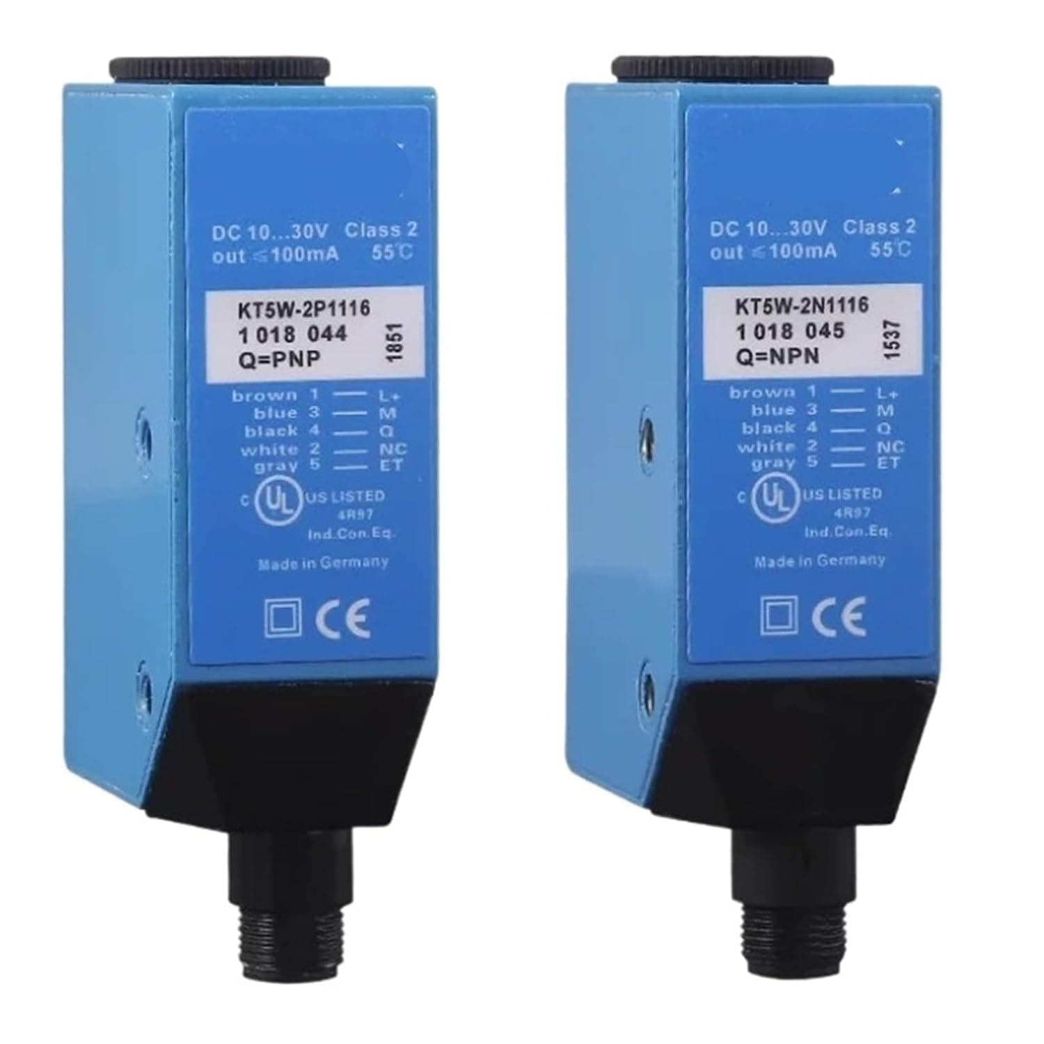1PCS KT5W-2P1116 1018044 Photoelectric Switch Sensor