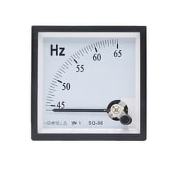 SQ-96-HZ Pointer Type AC 110V Analog Panel Frequency Meter Tester Gauge Indicator 45-55Hz 96x96mm 1Pcs