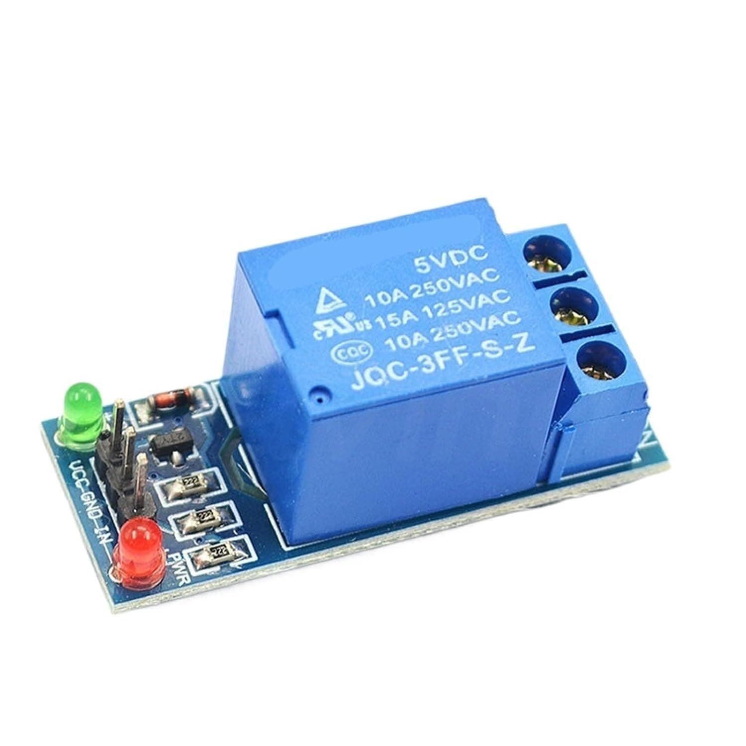 1-10pcs Channel Relay Module Interface Board 5V/12V/24V Low Level Trigger One PIC Automatic Voltage Regulator DSP ARM MCU AC 220V(1Pcs 12V)