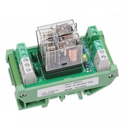 NG2R 2 Channel Relay 12V 24V 1SPDT 10A Plug in Type Board 1Pcs(FY-NG2R-2C-12VACDC)
