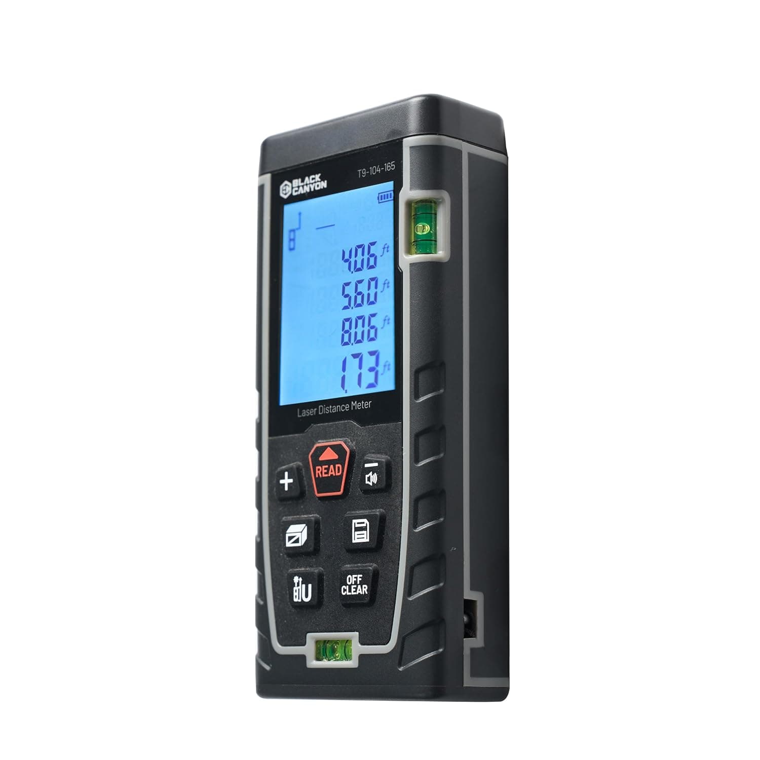 BLACK CANYON Laser Distance Meter,165/230/330 ft Range
