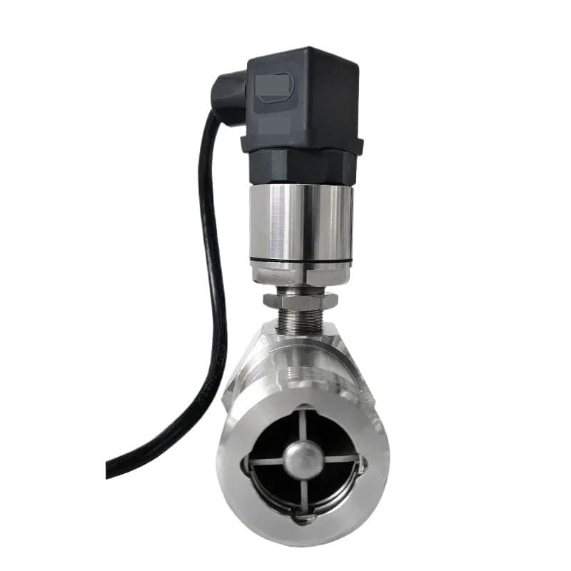 1pcs Liquid Flow Sensor Water Gasoline Methanol Fuel Flow Meter 1 inch 4-20mA RS485 Signal Output(DN20 (RS485))