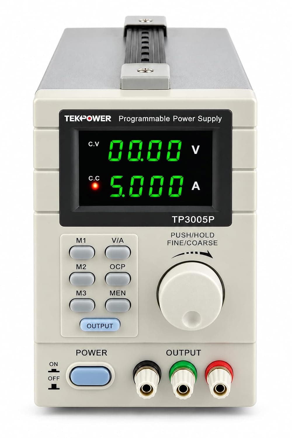 Tekpower TP3005P Programmable Linear Type Variable Regulated DC Power Supply, 0-30V at 0-5A