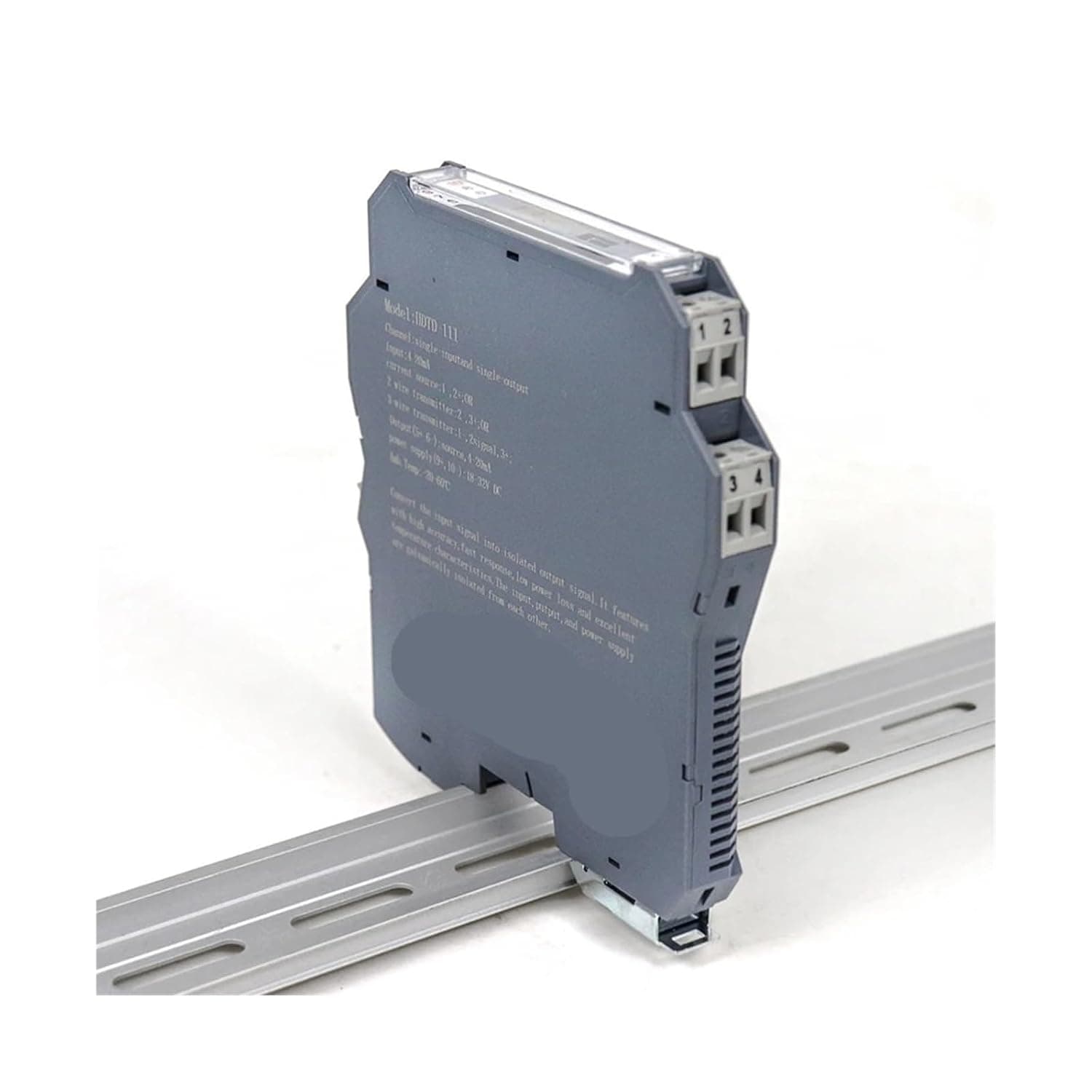220V Power Supply Signal Conditioner 2 Channel 4-20mA Isolator Converter Analog(0-10V IN-220V-0-10V)