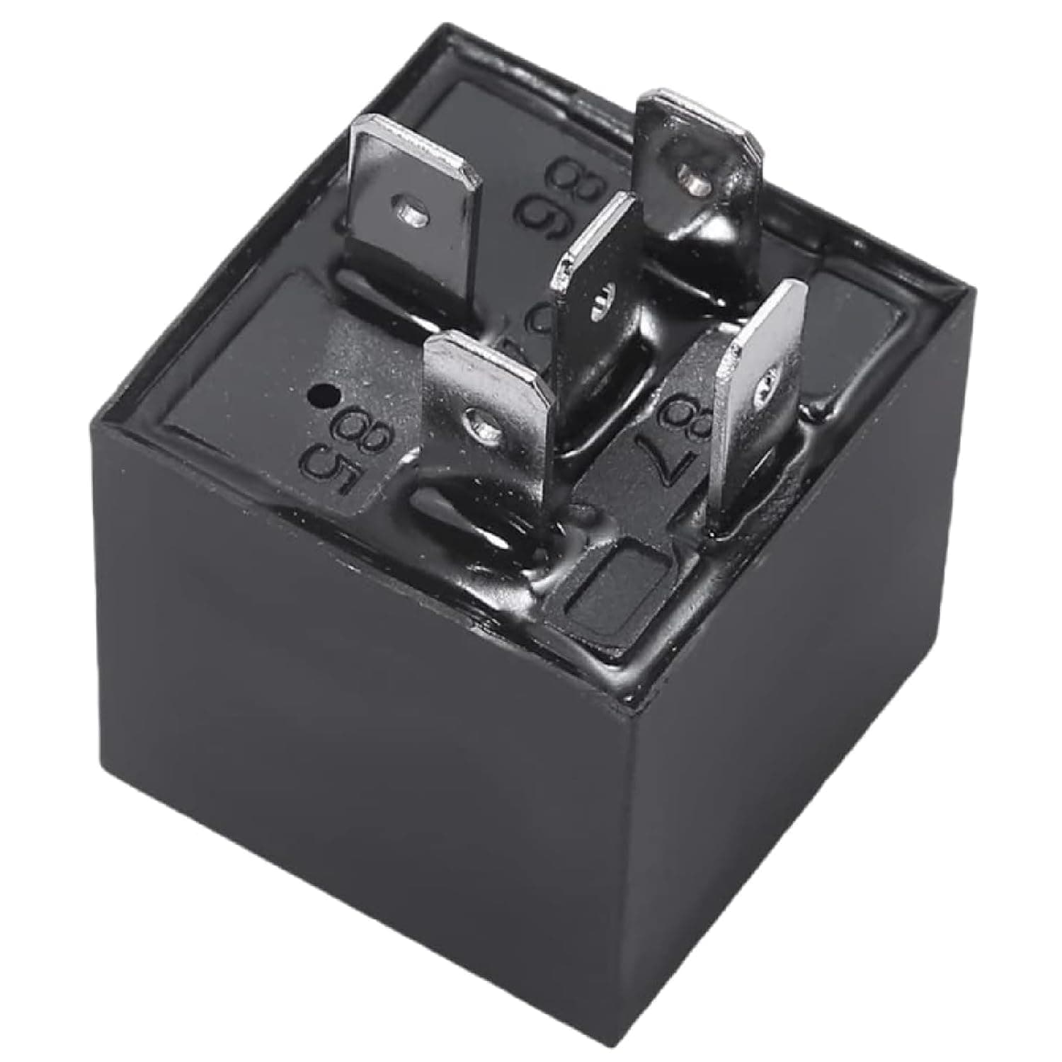 4 Pack 5 Pin Electrical Switch Relays for Automotive Car Truck Marine Boat 12V 30/40 Amp (12V Relay)