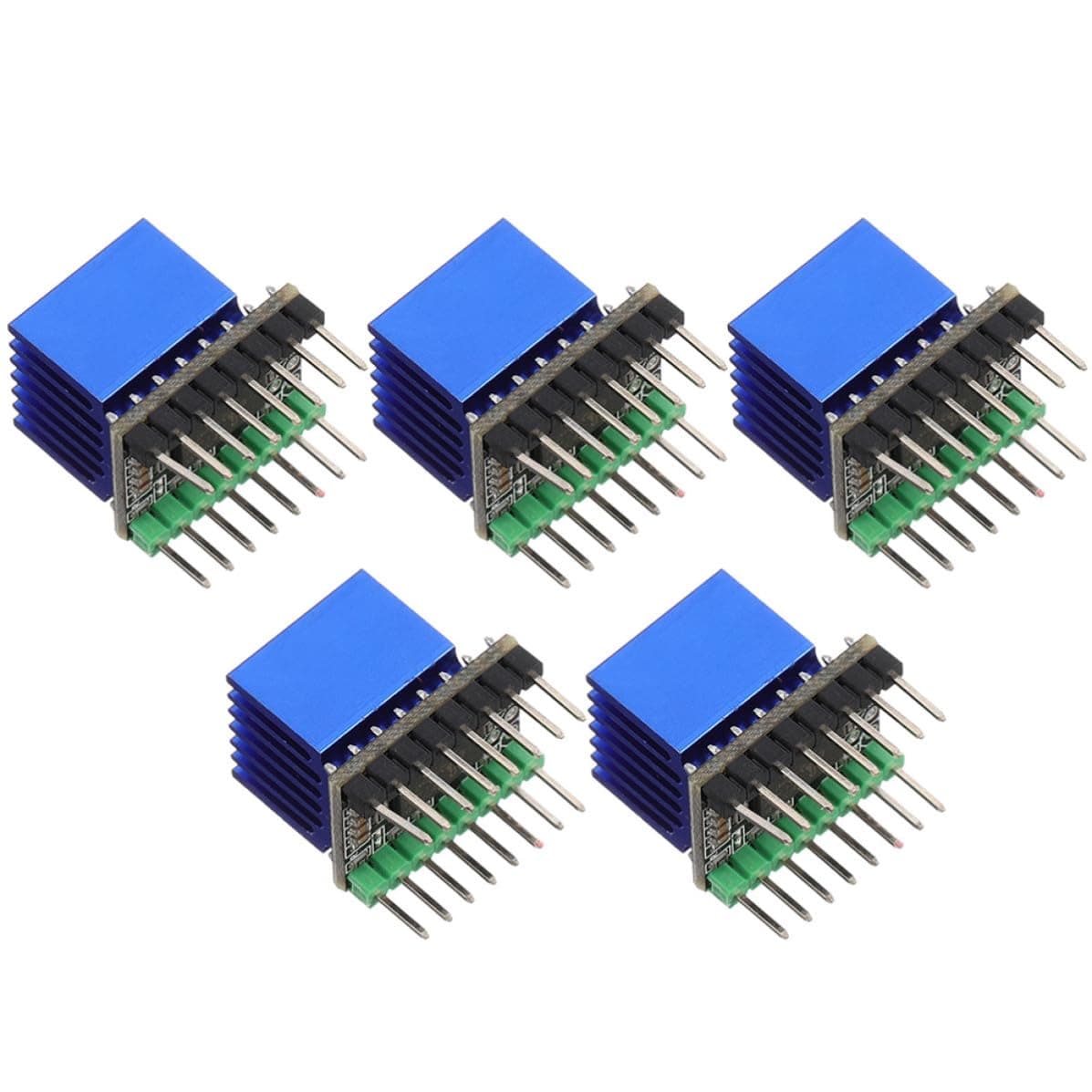 5pcs Stepper Motor Driver Module, Tmc2225 Quiet 256 Microstep