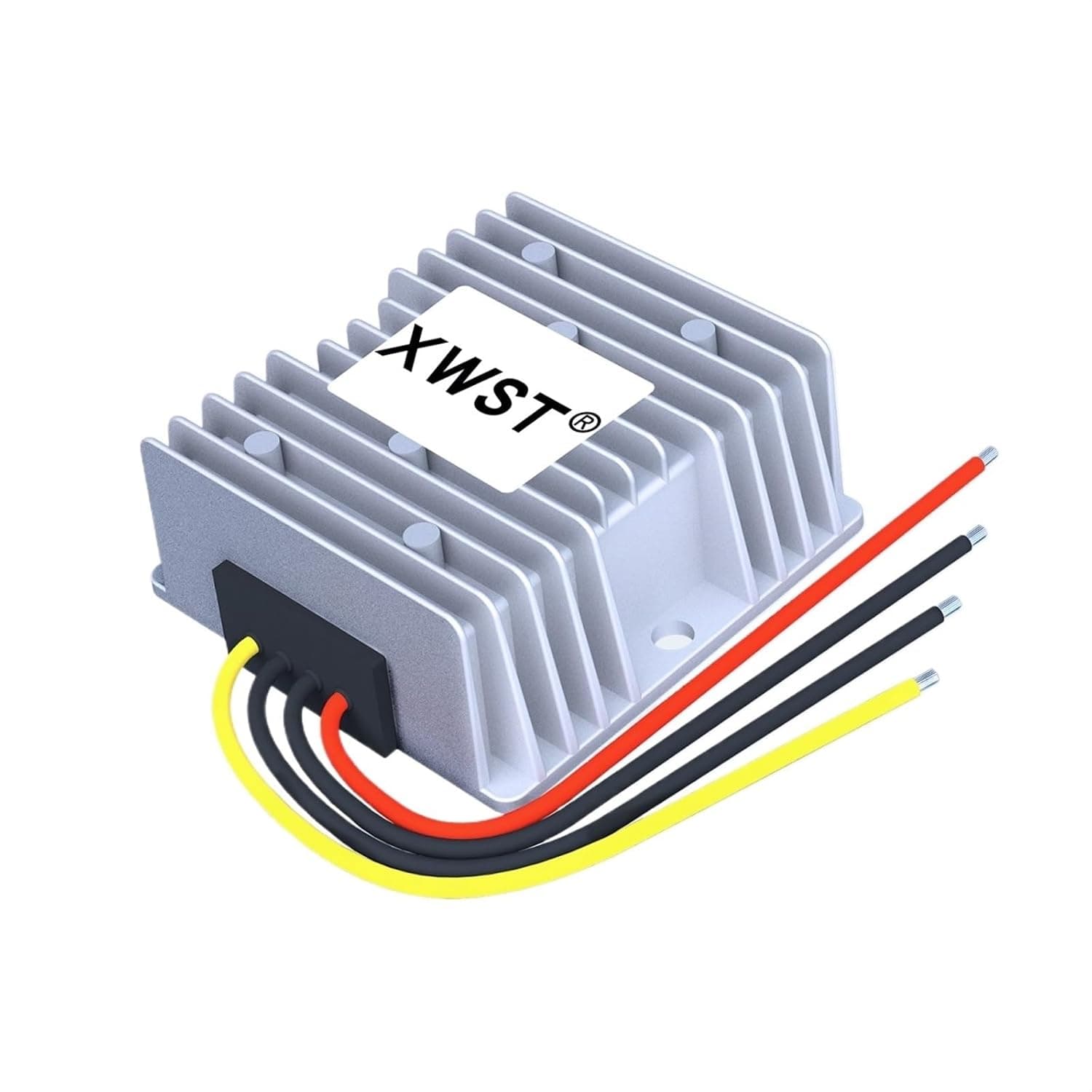 Converter 12V to 24V Boost Step up to Power Supply Inverter 5A 8A 10A 12A Voltage Regulator for Car LED(8A Aluminum L)